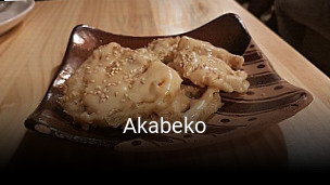 Akabeko reserva de mesa