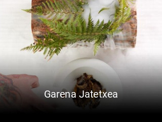 Garena Jatetxea reserva de mesa