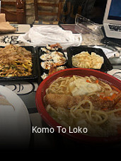 Reserve ahora una mesa en Komo To Loko