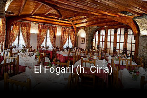 El Fogaril (h. Ciria) reserva de mesa