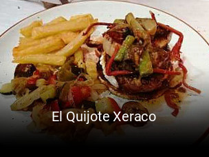 Reserve ahora una mesa en El Quijote Xeraco