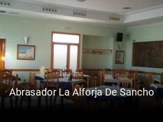 Abrasador La Alforja De Sancho reserva de mesa