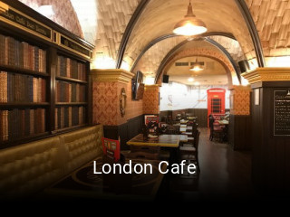 Reserve ahora una mesa en London Cafe