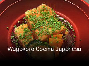 Wagokoro Cocina Japonesa reservar mesa