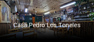 Reserve ahora una mesa en Casa Pedro Los Toneles