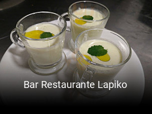 Bar Restaurante Lapiko reserva de mesa