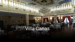 Villa Canas reserva de mesa