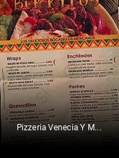Reserve ahora una mesa en Pizzeria Venecia Y Mexicano