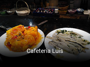 Cafeteria Luis reservar mesa