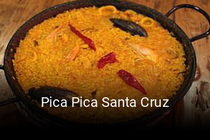 Reserve ahora una mesa en Pica Pica Santa Cruz
