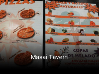 Reserve ahora una mesa en Masai Tavern