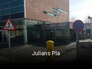 Julians Pla reserva de mesa