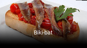 Biki-bat reserva de mesa