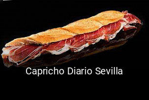 Reserve ahora una mesa en Capricho Diario Sevilla