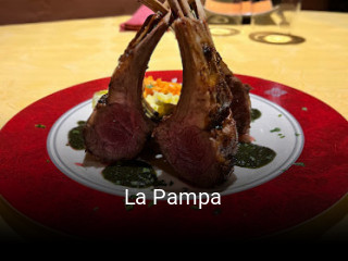 Reserve ahora una mesa en La Pampa