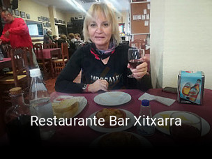 Restaurante Bar Xitxarra reserva