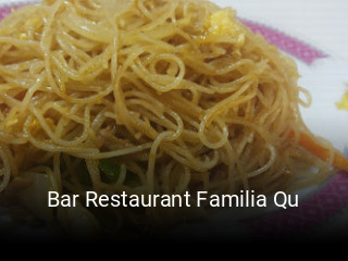 Bar Restaurant Familia Qu reservar en línea