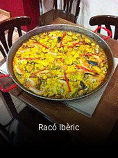 Reserve ahora una mesa en Racó Ibèric