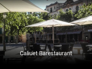 Reserve ahora una mesa en Caliuet Barestaurant