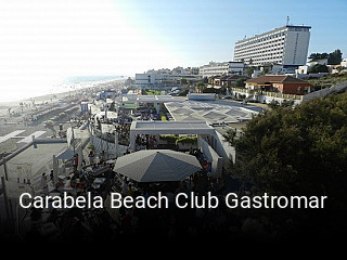 Carabela Beach Club Gastromar reservar mesa