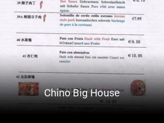 Reserve ahora una mesa en Chino Big House