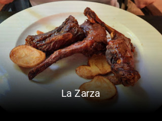 Reserve ahora una mesa en La Zarza