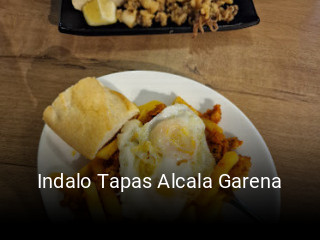 Reserve ahora una mesa en Indalo Tapas Alcala Garena