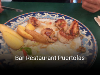 Bar Restaurant Puertolas reservar mesa