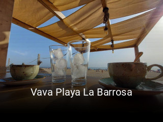 Reserve ahora una mesa en Vava Playa La Barrosa