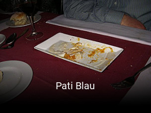 Reserve ahora una mesa en Pati Blau