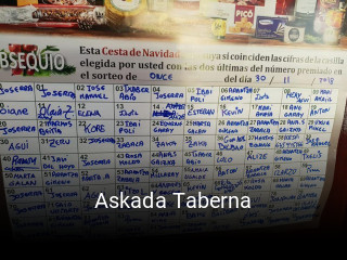 Askada Taberna reserva de mesa