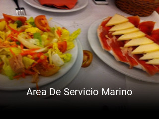 Reserve ahora una mesa en Area De Servicio Marino