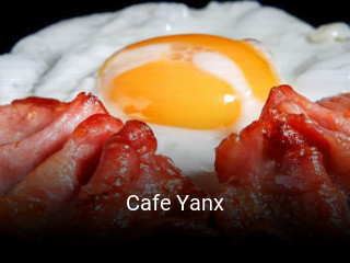 Cafe Yanx reserva de mesa