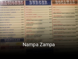Nampa Zampa reservar en línea