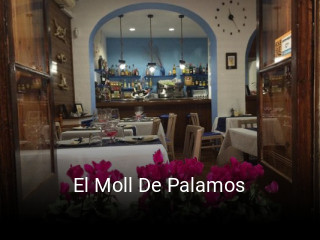Reserve ahora una mesa en El Moll De Palamos