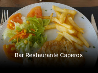 Bar Restaurante Caperos reserva de mesa