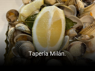 Tapería Milán. reserva de mesa