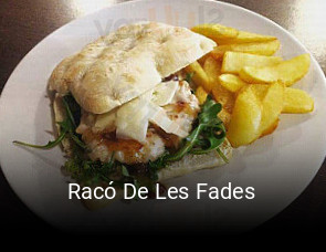 Reserve ahora una mesa en Racó De Les Fades