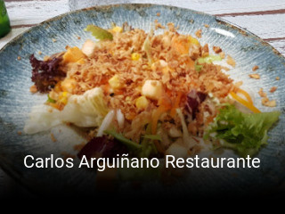 Reserve ahora una mesa en Carlos Arguiñano Restaurante