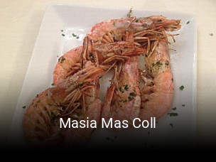 Masia Mas Coll reserva