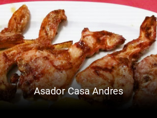 Asador Casa Andres reservar mesa