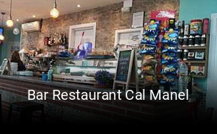 Reserve ahora una mesa en Bar Restaurant Cal Manel