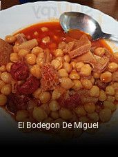 Reserve ahora una mesa en El Bodegon De Miguel