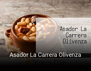 Asador La Carrera Olivenza reserva de mesa