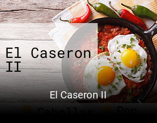 El Caseron II reservar mesa