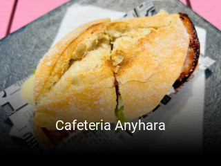 Cafeteria Anyhara reservar en línea