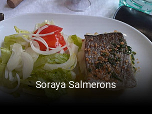 Soraya Salmerons reserva de mesa
