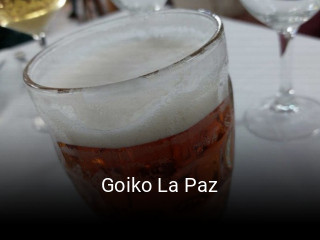 Goiko La Paz reservar en línea