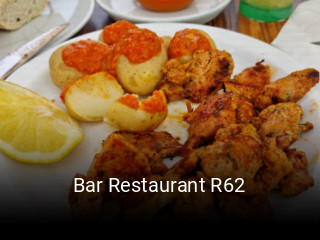 Reserve ahora una mesa en Bar Restaurant R62