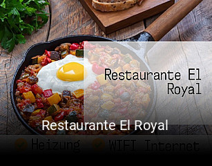 Reserve ahora una mesa en Restaurante El Royal